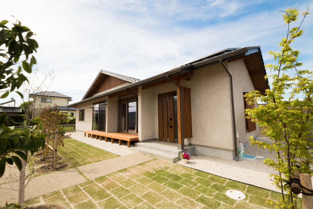 自分たちへの「ご褒美」 終の棲家  平屋の住まい