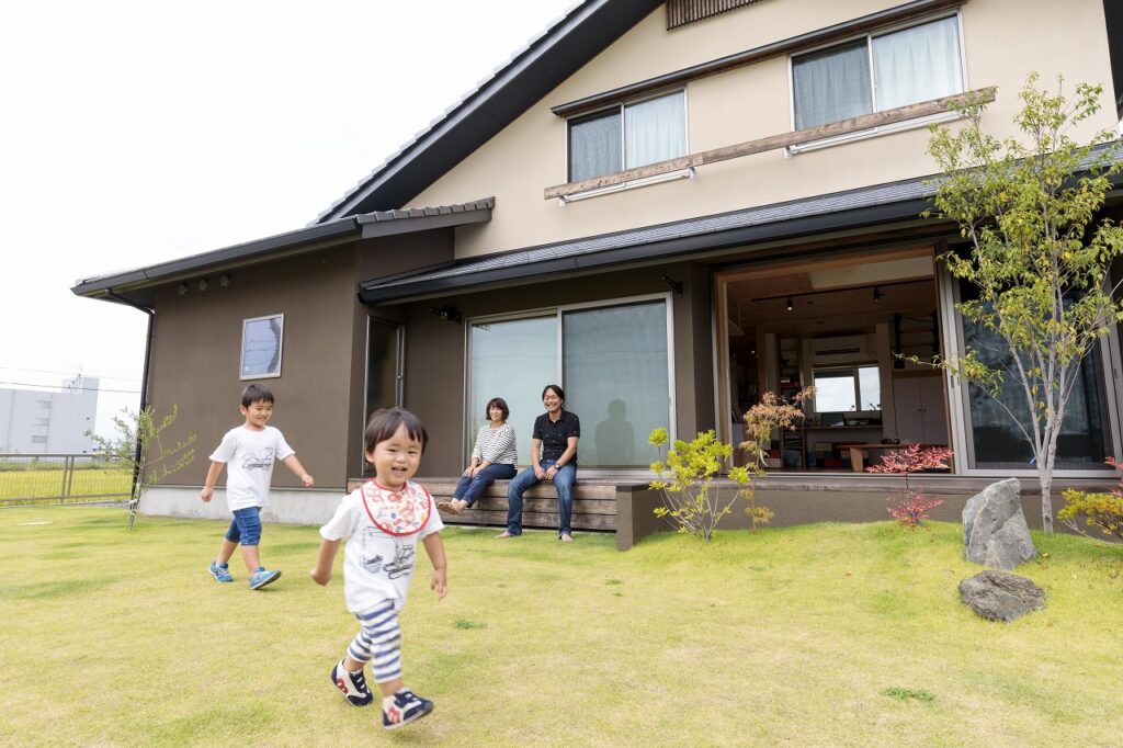 【岐阜県大垣市】お庭と土間を愉しむ 笑顔あふれる住まい