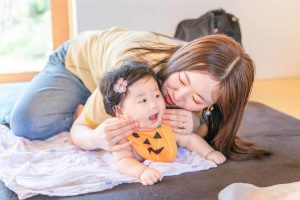 【ひだまりフェス】&cocoroさんのベビーマッサージ体験
