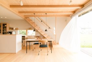 【完成見学会@清須市】街中にコンパクトに建てて、のびのびと暮らす木の住まい。