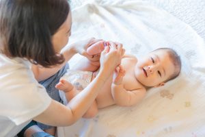 【暮らしの学校】ベビーマッサージ教室 全3回コース