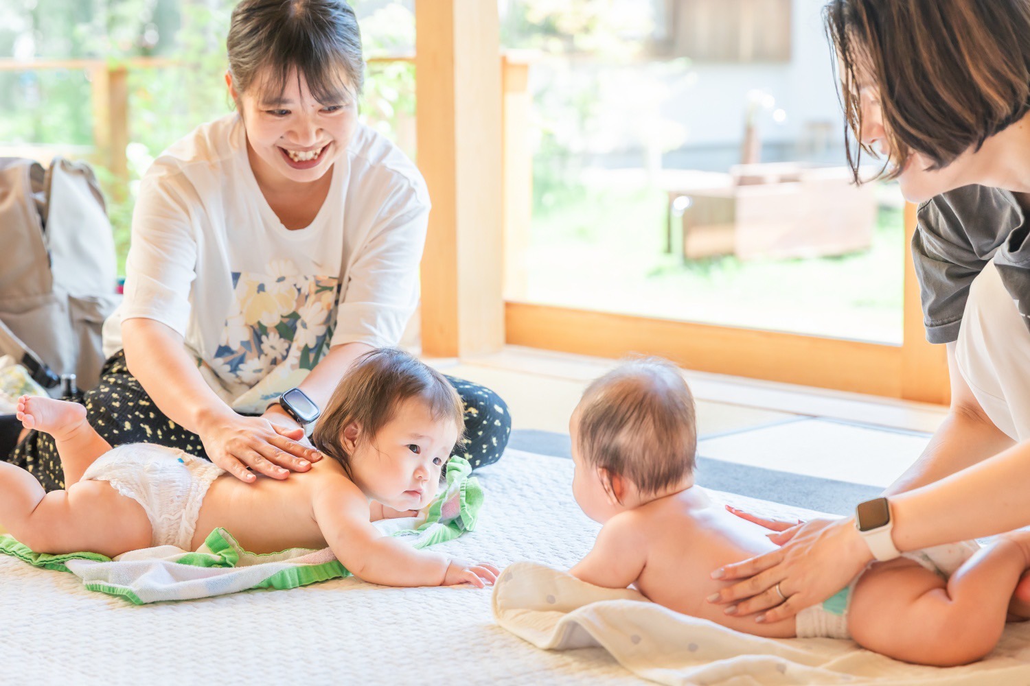 【暮らしの学校】ベビーマッサージ教室 全3回コース