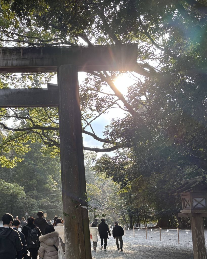 『恒例の御礼参り』