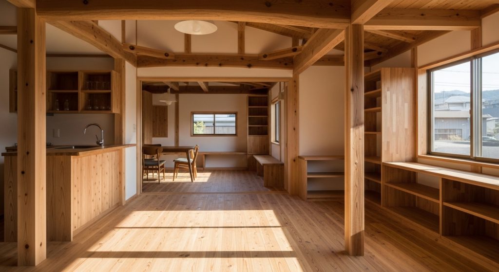 岐阜で自然素材の木造注文住宅｜無垢材のメリット・デメリットと後悔しない選び方