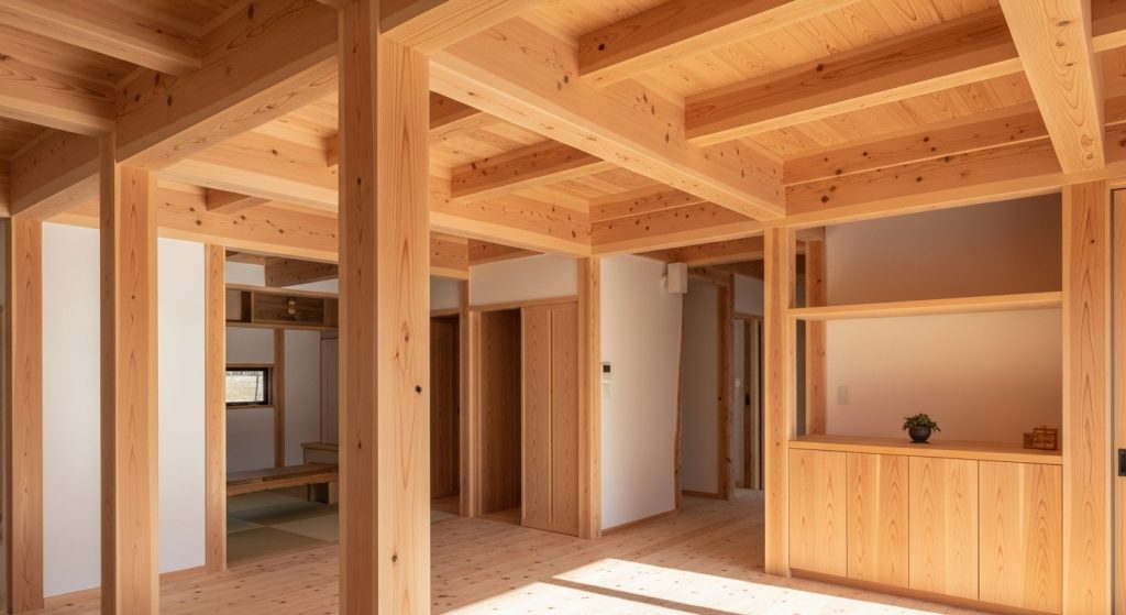 自然素材 国産材 ひのき 特徴を解説｜岐阜で建てる木造注文住宅の魅力と選び方