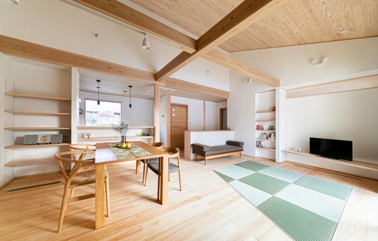 【羽島郡笠松町】終の棲家　OMソーラーの平屋の住まい